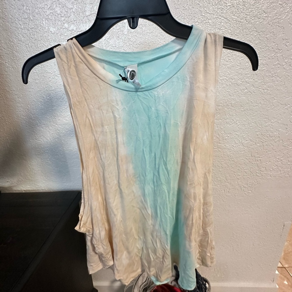 Jala- New top- Size L- blue and cream